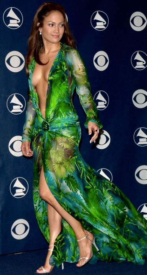 jlo versace dress 2000|jennifer lopez green dress photos.